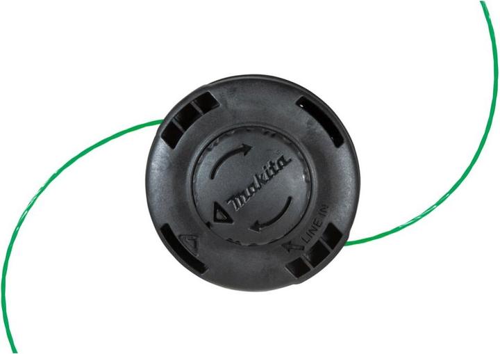 Actual product image Makita 2 string head Tap&Go 2.0mm for cordless lawn trimmer (Weed whacker, Trimmer line + line spool)
