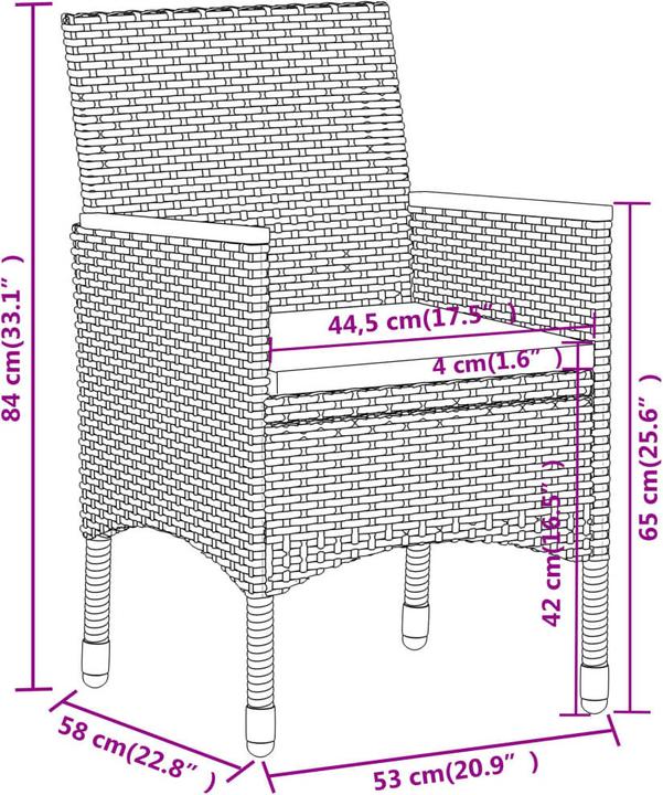 Image du produit VidaXL Garten Lounge Set