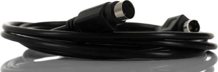 Produktbild Rs Pro DIN Videokabel, 4-polig, Mini-DIN 4-polig, Mini-DIN, Stecker / Buchse Schwarz, L. 2m (2 m, Mini DIN)