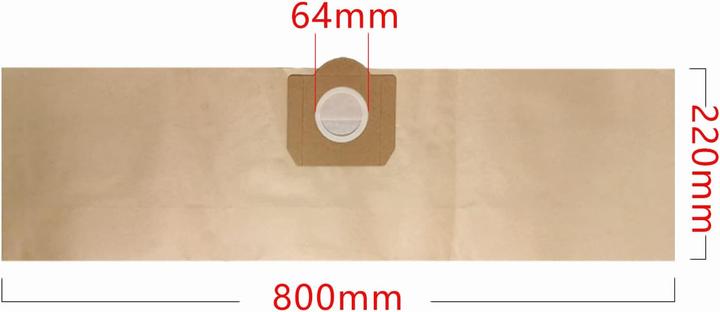 Produktbild Styleshop777 Staubsaugerbeutel 6.959-130.0 für Kärcher Mehrzwecksauger und Waschsauger WD 3 (15 x)