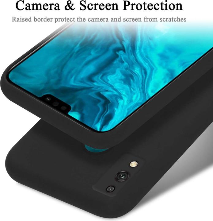 Actual product image Cadorabo Bumper Case for Honor 9X LITE TPU Liquid Silicone Cover for Honor 9X LITE (Honor 9X Lite)