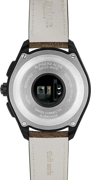 Produktbild Alpina Watch Alpiner X Alive (Digitaluhr, Schrittzähler, Uhr mit Schmuckstein, 45 mm)