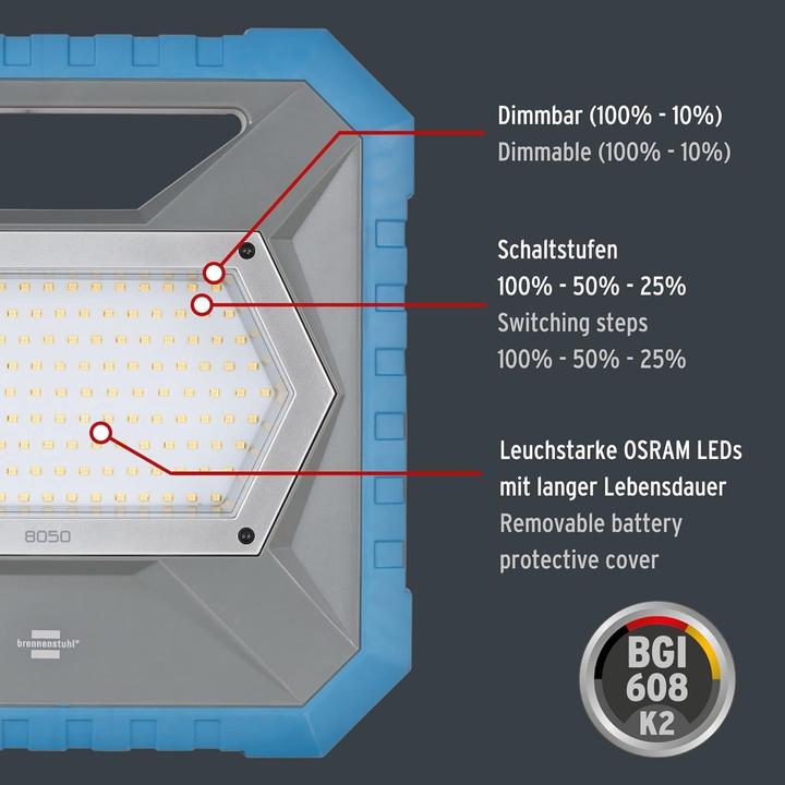 Produktbild Brennenstuhl BS 8050 MH (7900 lm)