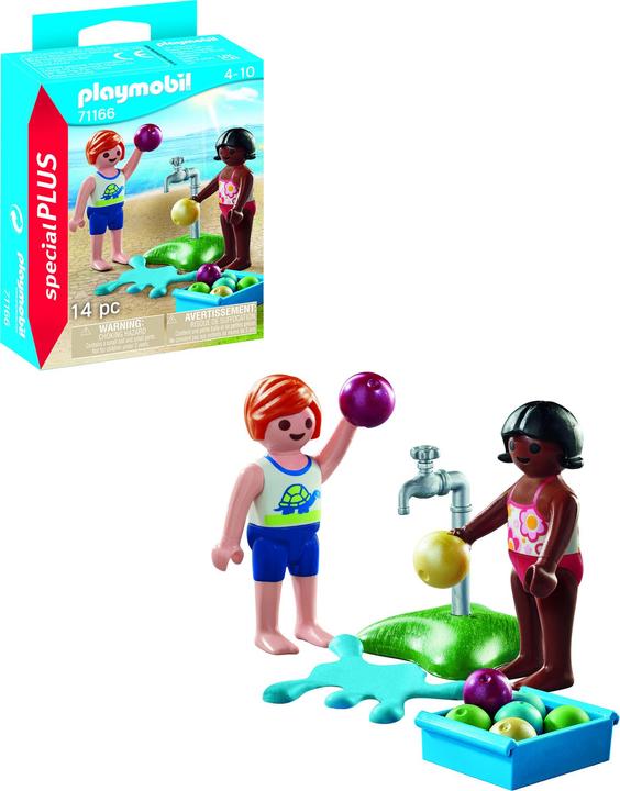 Image du produit Playmobil Enfants avec ballons d'eau (71166, Playmobil Special Plus)