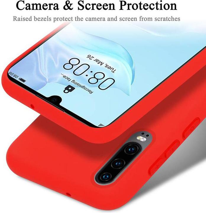 Image du produit Cadorabo TPU Liquid Silicone Case Cover (Huawei P30)