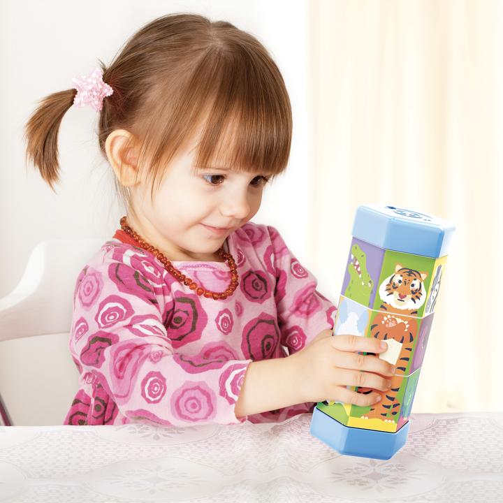 Actual product image Quercetti Tubò Mix & Match - Animals (2 pieces)