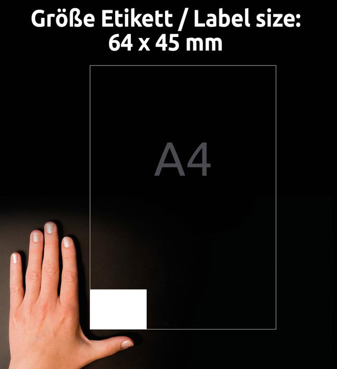 Actual product image Avery Universal labels