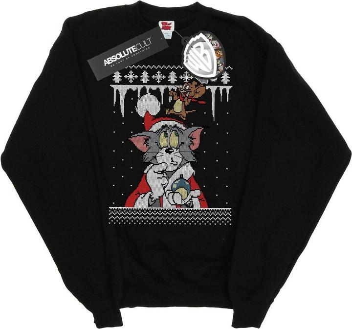 Immagine prodotto Tom & Jerry Christmas Fair Isle Felpa Ragazzi (152, 158)
