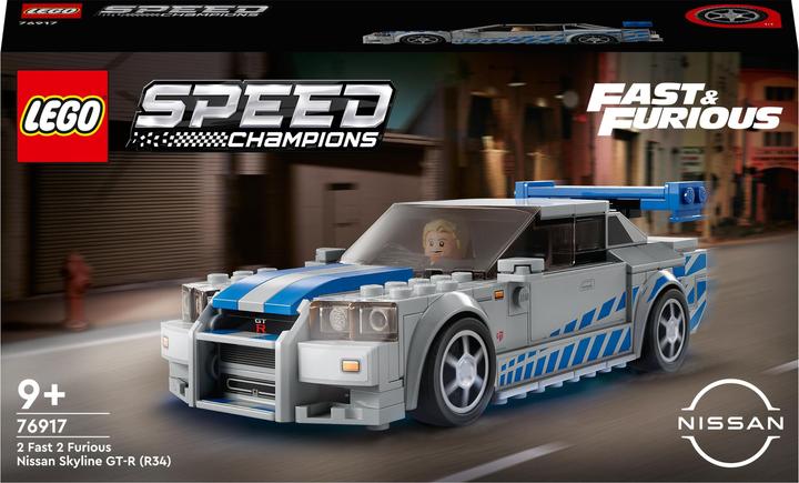 Immagine prodotto LEGO 2 Fast 2 Furious - Nissan Skyline GT-R (R34) (76917, LEGO Speed Champions)