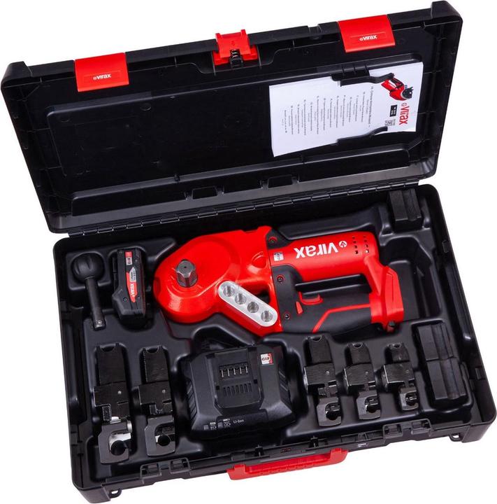 Actual product image Virax MINISTEM BIEGEMASCHINE 18V 12-14-16-18-22MM KOMPAKTES und LEICHTES 18V Biegegerät 4,9 kg / 1x