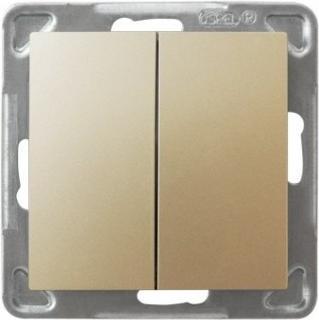 Produktbild Ospel Doppelverbinder Impresja goldene metallische Treppe (ŁP-10Y