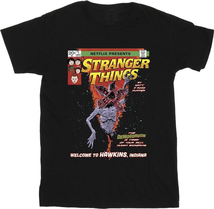 Netflix Stranger Things Comic Cover TShirt (3XL)