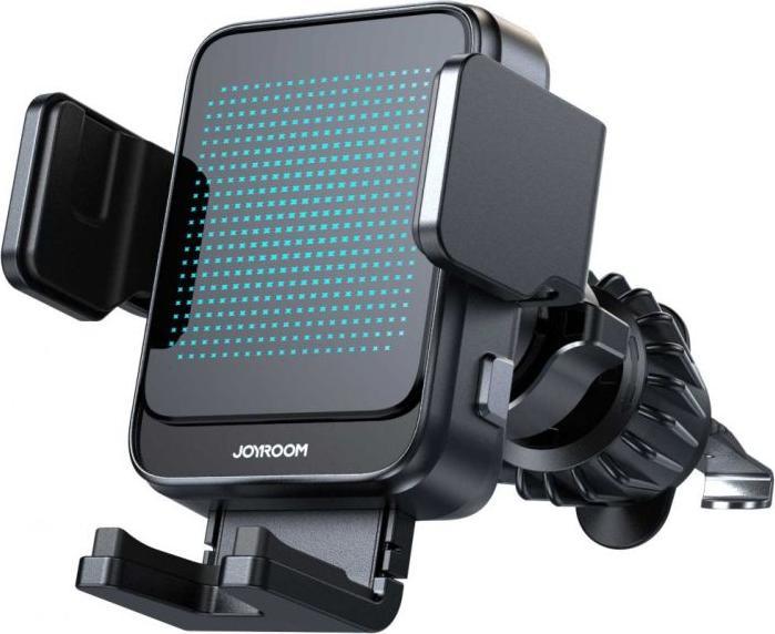 Productafbeelding Joyroom JR-ZS341 Draadloze Autolader Houder met Verlichtingsverloop (Air Vent)