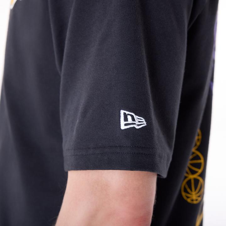 Produktbild New Era NBA Shirt - GRAPHIC Los Angeles Lakers schwarz - M (M)