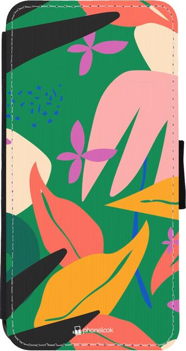 Actual product image PhoneLook Coque Wallet noir Abstract Jungle (Apple iPhone 11)