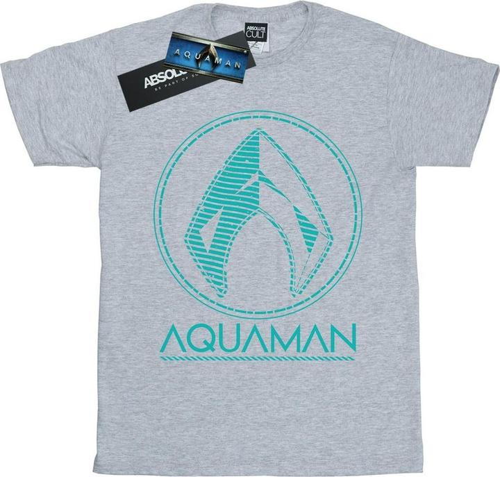 Produktbild Aquaman Aqua Logo TShirt (M)