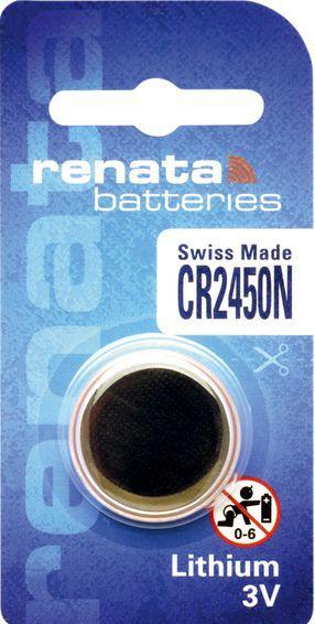 Image du produit Renata CR2450N Lithium (1 pcs, CR2450, 540 mAh)