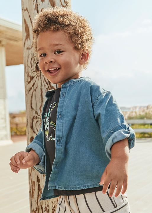Immagine prodotto MAYORAL Babyboy Langarm Jeanshemd (80)