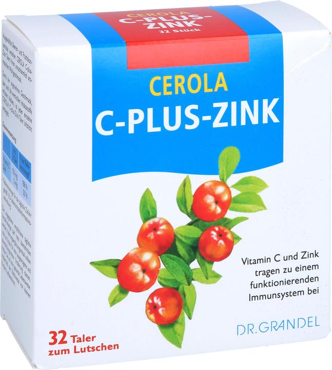 Produktbild Dr Grandel CEROLA C-Plus-Zink Taler, 32 St. Tabletten (32 Stück, Tabletten)