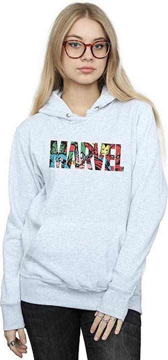 Image du produit Femme/Ladies Infill Logo Heather Hoodie (XXL)