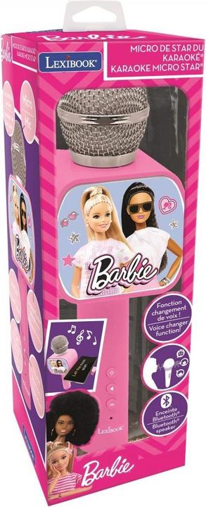 Actual product image Lexibook Barbie - Bluetooth Karaoke Microphone (MIC240FZ)