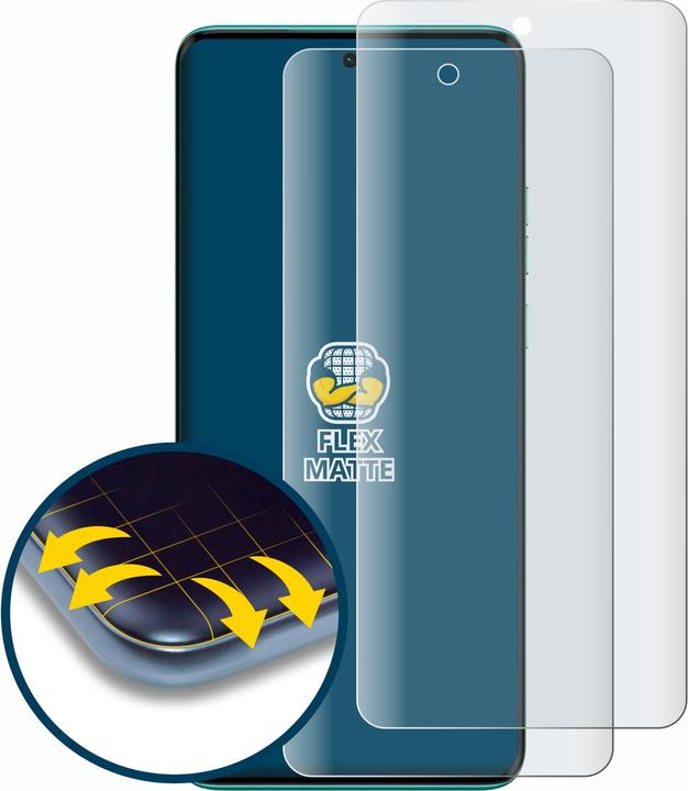 Produktbild BROTECT Fullscreen Schutzfolie Displayschutz Folie Matt Entspiegelungsfolie (2 Stück, Motorola Edge 40 Neo)