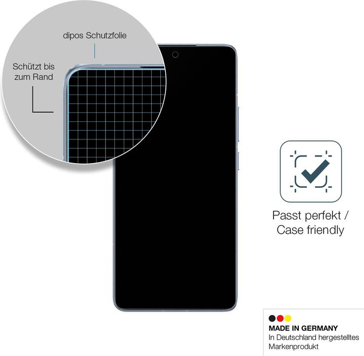 Produktbild Dipos Anti-Shock Displayschutz Matt 9H (1 Stück, Xiaomi 14T)
