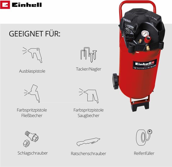 Produktbild Einhell Kompressor TH-AC 240/50/10 OF (10 Bar, 50 l)