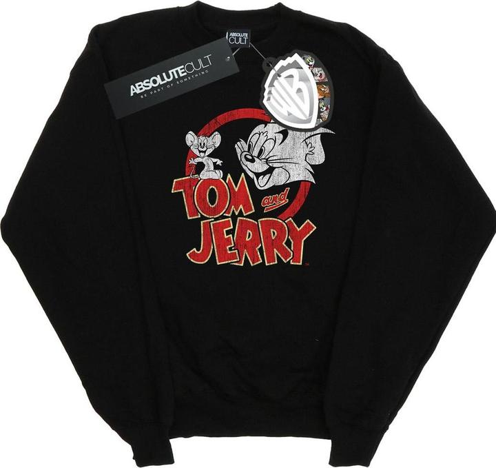 Produktbild Tom & Jerry Distressed Logo Sweatshirt (M)