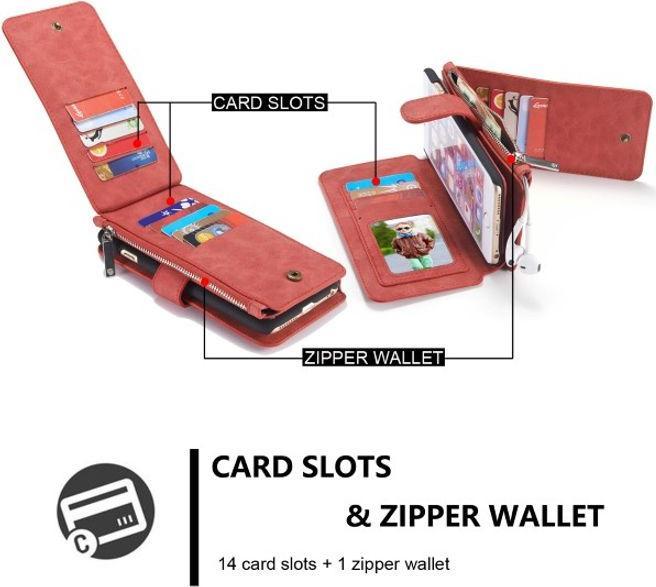Immagine prodotto Caseme Custodia in pelle con portafoglio (Apple iPhone 6s, Apple iPhone 6)