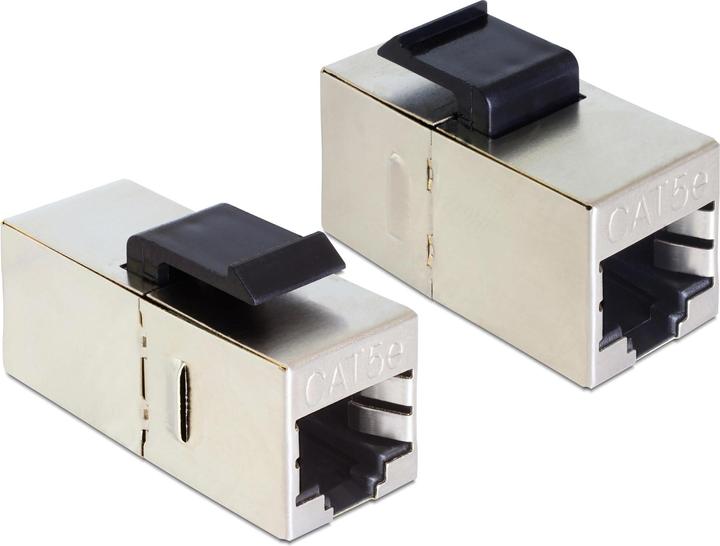 Actual product image Delock Keystone Module RJ45 jack > RJ45 jack Cat.5e compact (Keystone module)