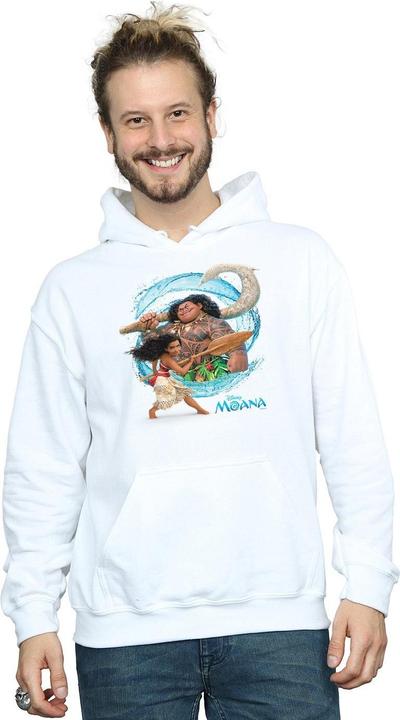 Actual product image Disney Mens Moana And Maui Wave Hoodie (XL)