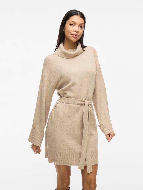 Image du produit Vila Robe en maille avec ceinture à nouer (L)