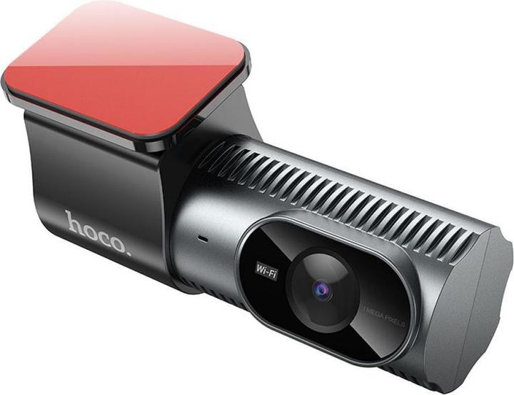 Actual product image Hoco Dash Camera DV13, 720P, Wi-Fi, Schwarz (Built-in microphone, Built-in display)