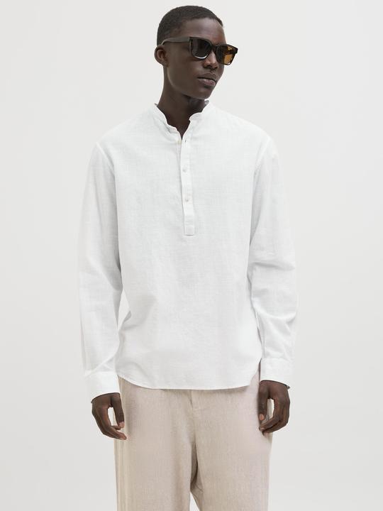 Produktbild Jack & Jones Jjesummer Half Placket Shirt Ls Sn (S)