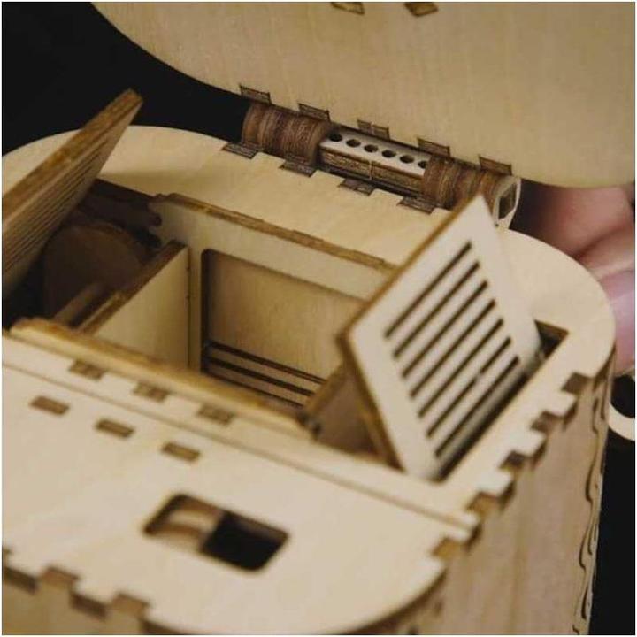 Actual product image Robotime Treasure Chest
