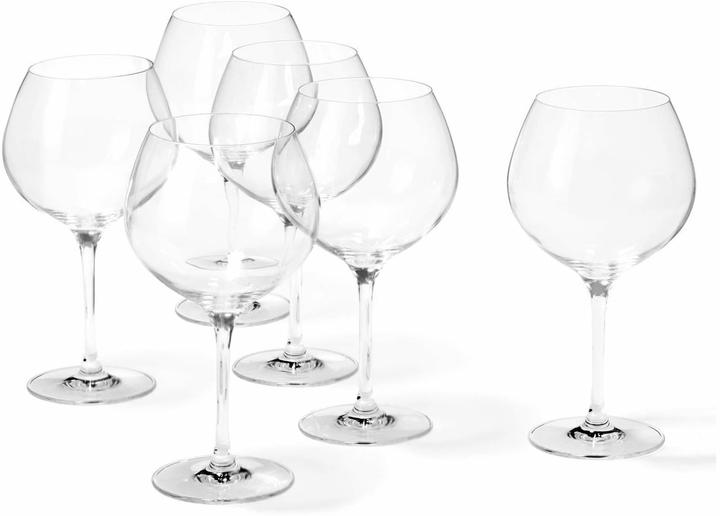 Produktbild Leonardo Rotweinglas Ciao, Burgunder 630 ml, 6 Stück, Transparent (66 cl, 6 Gläser, Rotweingläser)