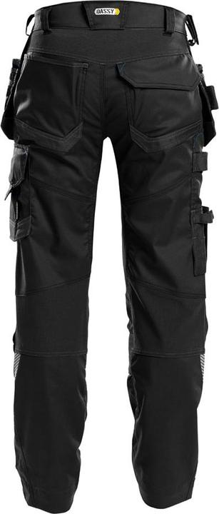 Produktbild Dassy Arbeitshose flux anthrazitgrau/schwarz Gr. 52 (42)