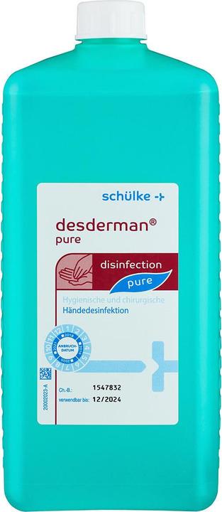 Image du produit Schülke desderman pure désinfection des mains (1000 ml)