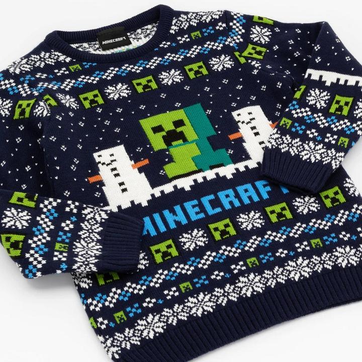 Produktbild Minecraft Pullover Weihnachtliches Design (158, 164)