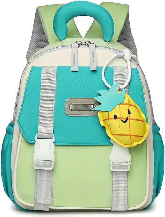 Produktbild Only-Bags.Store Casual Fashion Farbe Clashing Knapsack mit verstellbaren Riemen und grosse Kapazität, Zip Up, Obst