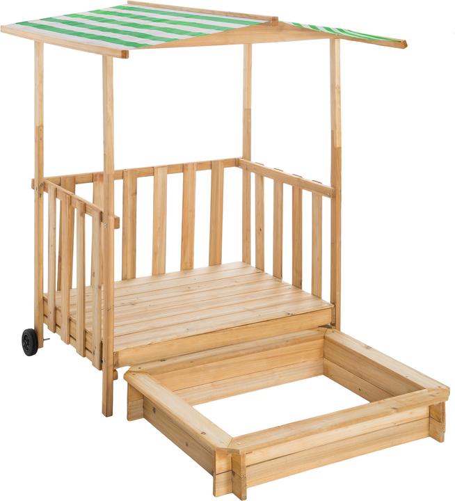 tectake Spielveranda mit Dach