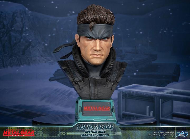 Immagine prodotto First 4 Figures Metal Gear Solid buste 1/1 Solid Snake 56 cm