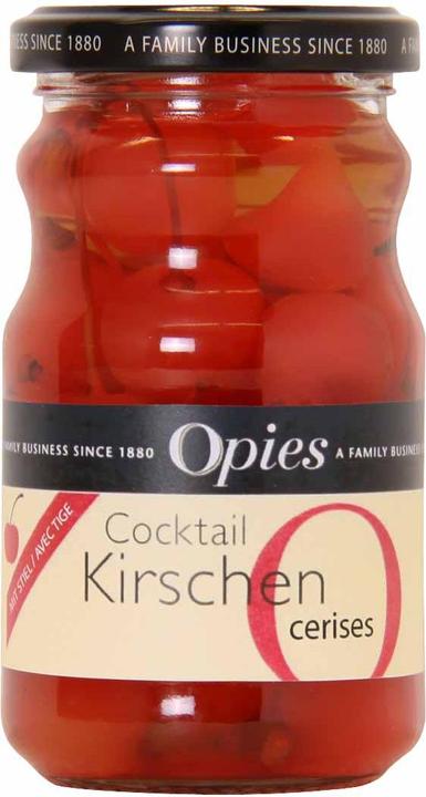 Opies Cocktail-Kirschen mit Stengel (225 g)