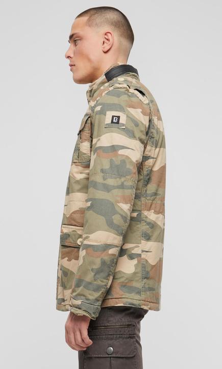 Actual product image Brandit Britannia winter outdoor jacket size XL colour light forest (XL)