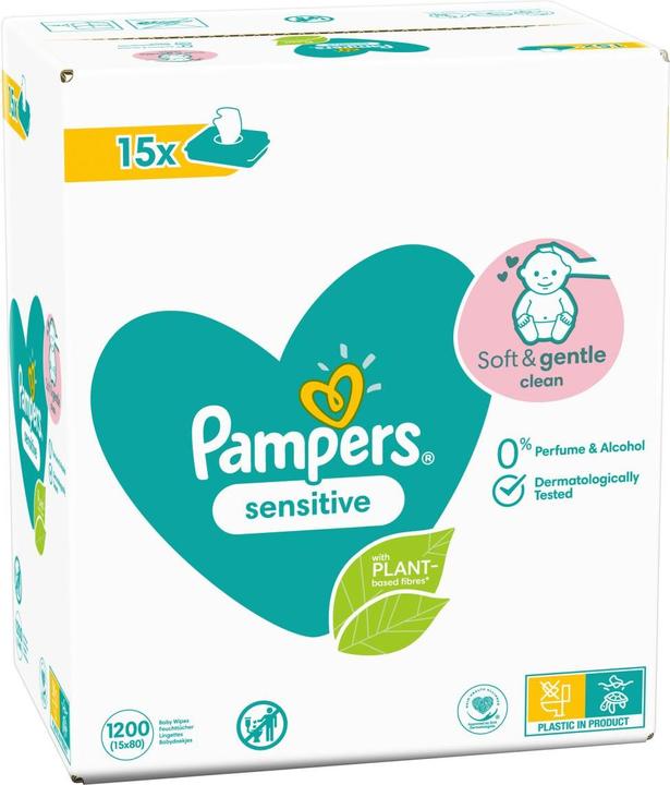 Produktbild Pampers Sensitive (1200 Stück)