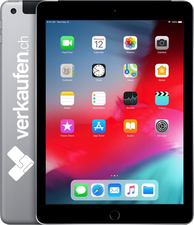 Image du produit verkaufen.ch iPad 6 WiFi 4G (4G, 9.70", 128 Go, Gris sidéral, A / Comme neuf)