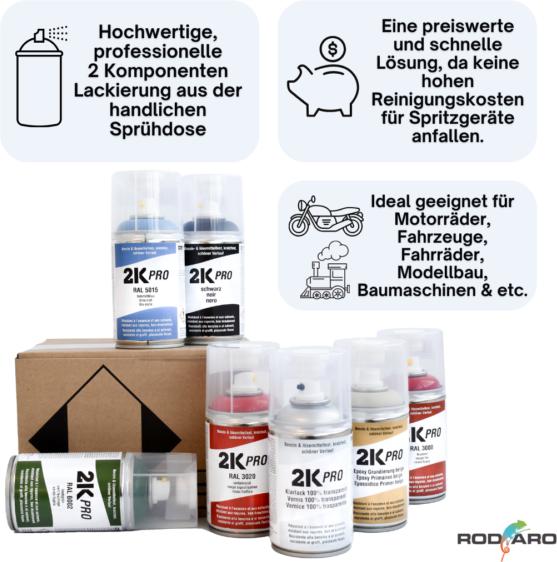 Actual product image 2K Pro 2K lacquer (Pure white, 0.25 l)