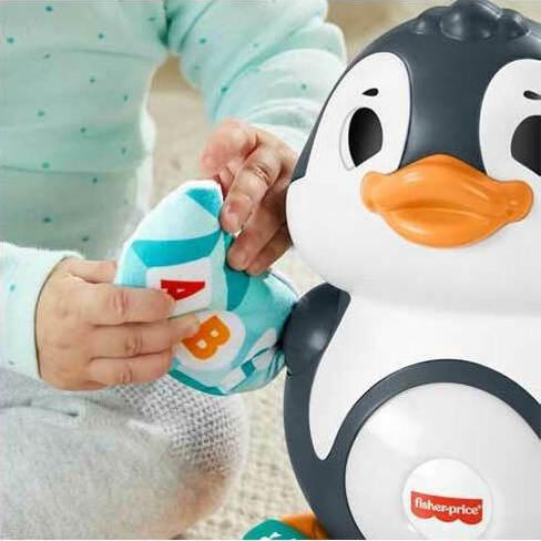 Actual product image Mattel Fisher Price Linkimals Penguin The Animal With Music for 9+ months HCJ60