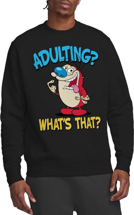 Immagine prodotto Ren & Stimpy Adulting 2 Felpa Adulto Unisex (XL)